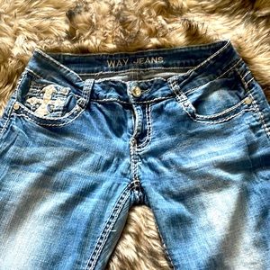 WAY JEANS SIZE 7